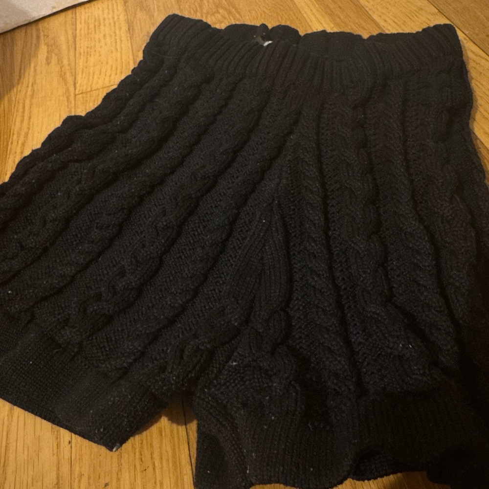 AKIRA Black Knit Shorts